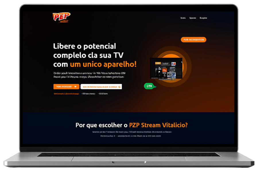 Landing Page Moderna