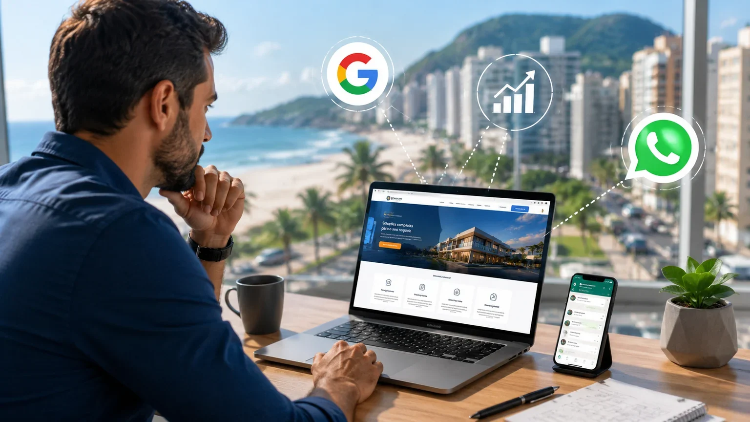 Criação de Sites em Praia Grande: como transformar seu site em uma máquina de gerar clientes
