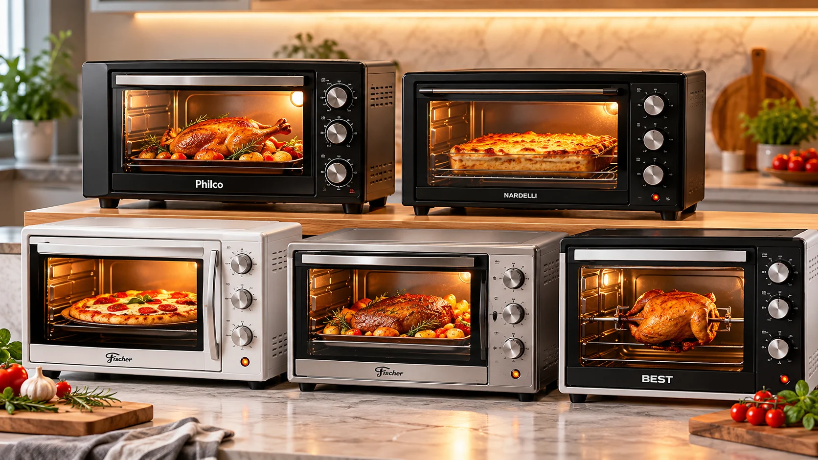 Melhor Forno Elétrico de Bancada: 5 Modelos para Comprar
